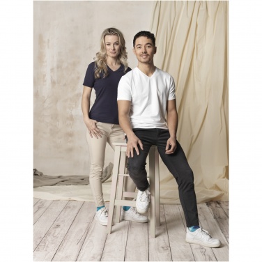 Logo trade meene pilt: Kawartha lühikeste varrukatega naiste orgaaniline V-kaelusega T-särk