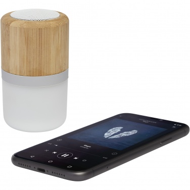 Logotrade reklaamkingitused pilt: Aurea bambusest Bluetooth® valguskõlar 
