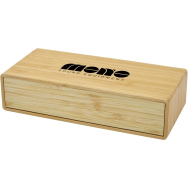 Logo trade ärikingitused foto: Minata bambusest juhtmevaba laadija koos kellaga