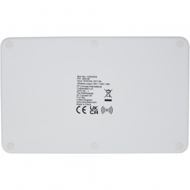 Logo trade reklaamkingi pilt: Medake 10W bambusest juhtmevaba laadija