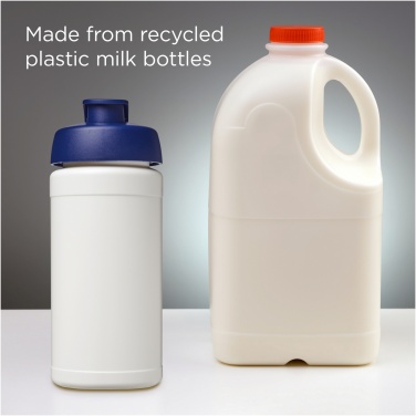 Logotrade reklaamkingituse foto: Baseline 500 ml ümbertöödeldud spordipudel koos keeratava kaanega
