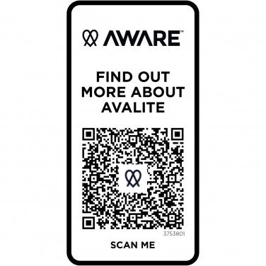 Logotrade firmakingitused pilt: Avalite lühikeste varrukatega unisex Aware™ taaskasutatud T-särk