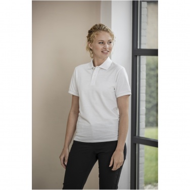 Logotrade ärikingid pilt: Emerald lühikeste varrukatega unisex Aware™ taaskasutatud polo