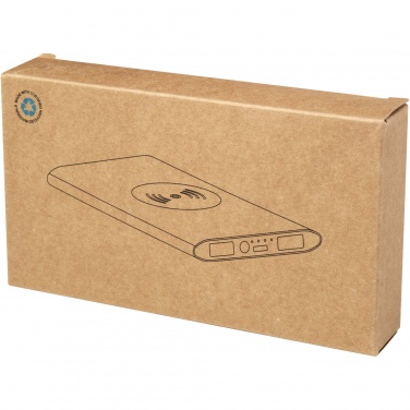 Logotrade ärikingi foto: Juice 8000 mAh Type-C taaskasutatud alumiiniumist juhtmevaba toitepank