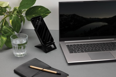 Logotrade ärikingi foto: SnapStand RCS taaskasutatud plastist kokkupandav telefonialus