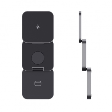 Logo trade ärikingid foto: Terra RCS taaskasutatud alumiiniumist kokkupandav kolm ühes 15 W laadija