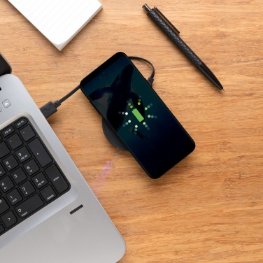 Logo trade meened foto: 5 W juhtmevaba laadimisalus ümmargune