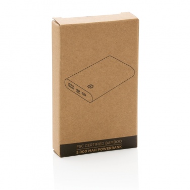 Logo trade firmakingi pilt: Bambusest 5000 mAh akupank