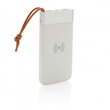 Logo trade ärikingid foto: Aria 8000 mAh 5W juhtmevaba laadimise akupank