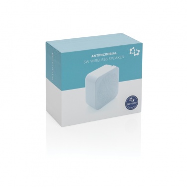 Logo trade reklaamtoote pilt: 3 W antimikroobne juhtmevaba kõlar