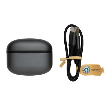 Logo trade ärikingi pilt: Terra RCS taaskasutatud alumiiniumist juhtmevabad kõrvaklapid