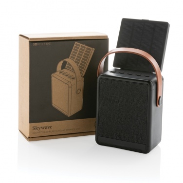 Logotrade meene foto: Skywave RCS taaskasutatud plastikust päikesekõlar 12W