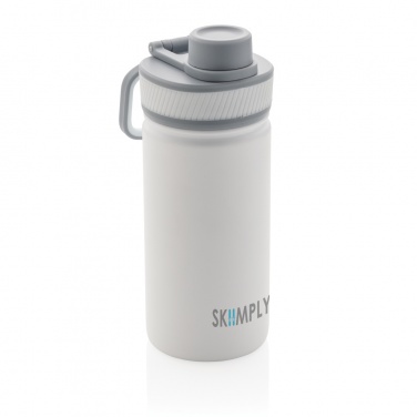 Logotrade meene foto: Roostevabast terasest vaakumpudel spordikaanega 550ml