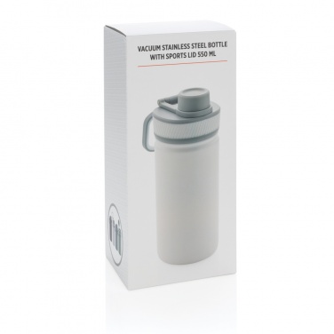 Logotrade meened pilt: Roostevabast terasest vaakumpudel spordikaanega 550ml