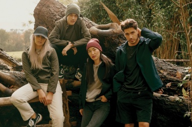 Logotrade reklaamtoote foto: Iqoniq Makalu meeste taaskasutatud polüestrist softshell jakk