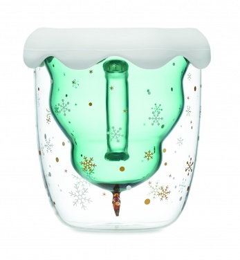 Logo trade reklaamtoote pilt: Kaheseinaline borosilikaatkruus