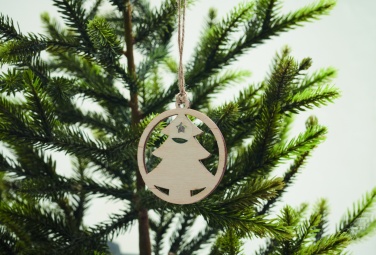 Logotrade ärikingi foto: Puidust puukujuline riidepuu