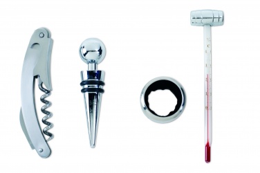 Logotrade firmakingituse foto: Klassikaline veinikomplekt puidust karbis