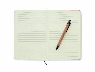 Logotrade ärikingitused pilt: A5 märkmik-mapp korgist