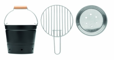 Logo trade firmakingi pilt: Kaasaskantav ämbriga grill