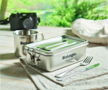 Logo trade firmakingitused foto: Roostevabast terasest lõunakarp