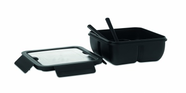 Logo trade ärikingi pilt: Lõunakarp koos söögiriistadega 600ml