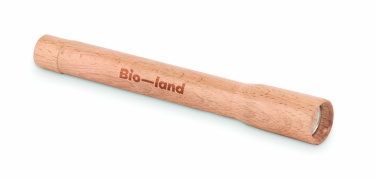 Logotrade meened pilt: Puidust taskulamp COB valgusega