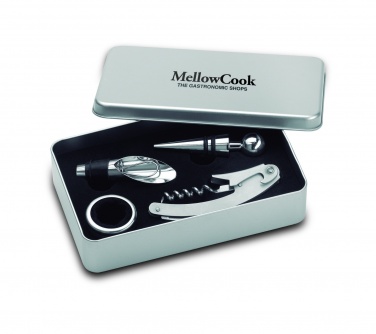 Logotrade reklaamkingitused pilt: Veinikomplekt plekkkarbis