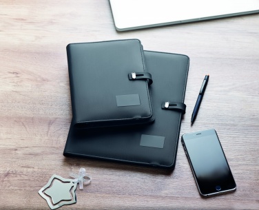 Logotrade ärikingi foto: A4 mapp koos juhtmevaba laadijaga 5W