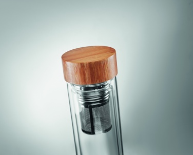 Logo trade meene pilt: Kaheseinaline klaaspudel 400ml München