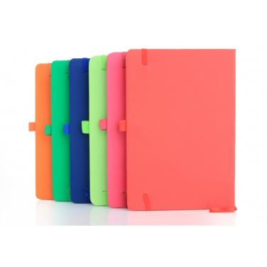 Logotrade firmakingi foto: Sametiste kaantega A5 märkmik Kiel