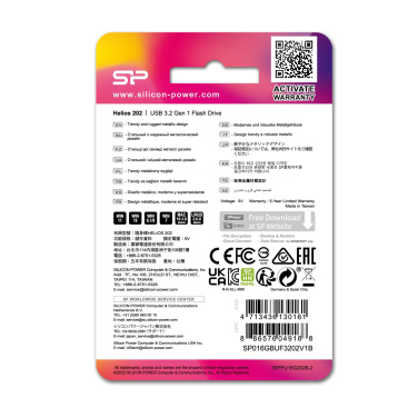 Logo trade ärikingitused foto: Pendrive Silicon Power HELIOS 202, 3.2 Gen 1, 32 GB
