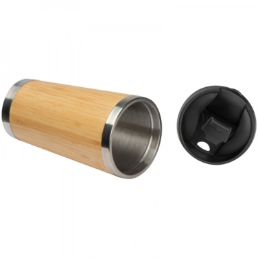 Logo trade ärikingid foto: Roostevabast terasest kruus BAMBOOGARDEN 400 ml