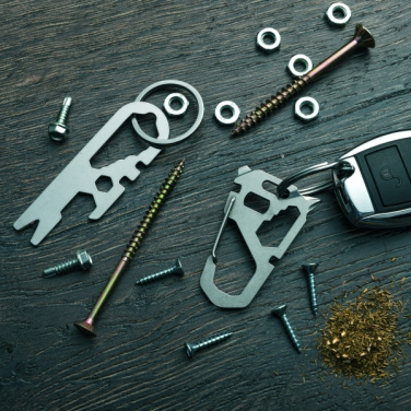 Logotrade firmakingituse foto: Multifunktsionaalne võtmehoidja ATACAMA Schwarzwolf