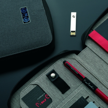 Logo trade reklaamtoote pilt: Eksklusiivne A5 mapp koos akupangaga 4000 mAh Sorbonne