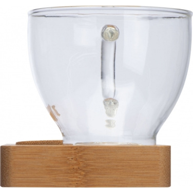 Logo trade reklaamkingituse pilt: Kandik tassi ja lusikaga FORMOSA 150 ml