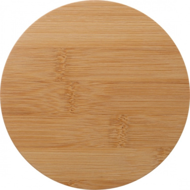 Logotrade reklaamkingi foto: Kauss bambusest kaanega BOUILLON