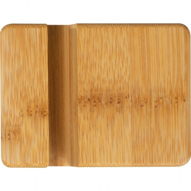 Logotrade ärikingi foto: Bambusest nutitelefoni hoidik SAN SEBASTIAN