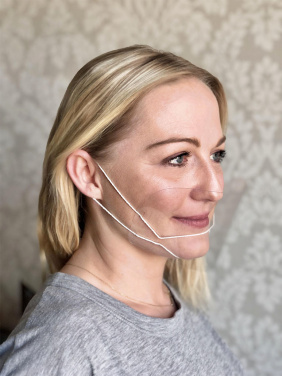 Logotrade firmakingi foto: ATENA läbipaistev näokaitse-mask suu ja nina jaoks 1461162