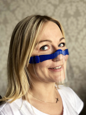Logo trade ärikingi pilt: HESTIA näokaitse - läbipaistev mask suu ja nina jaoks 1452162