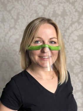 Logo trade reklaamkingituse pilt: KALIPSO näokaitse - läbipaistev mask suu ja nina jaoks 1447162