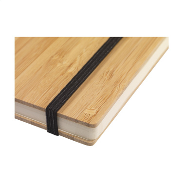 Logo trade reklaamtoote pilt: Bamboo Journal palja seljaga paberist märkmik A5