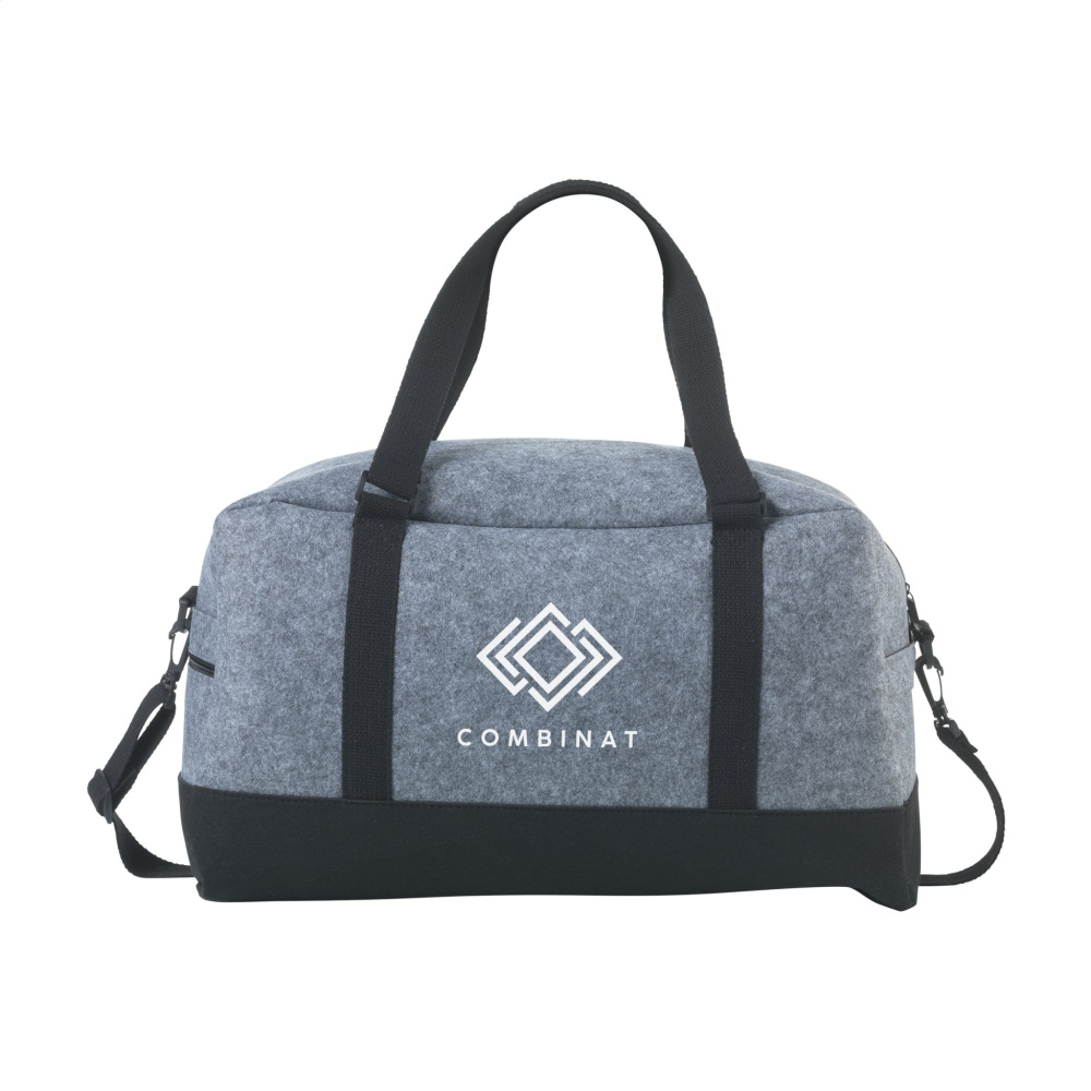 Logo trade reklaamtoote pilt: Feltro GRS RPET Weekend Bag reisikott
