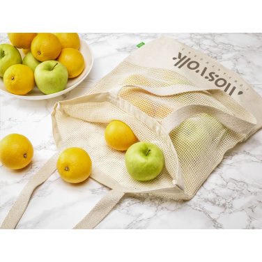 Logotrade firmakingi foto: Natura Organic Mesh Shopper (180 g/m²) ostukott