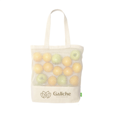 Logo trade reklaamkingi pilt: Natura Organic Mesh Shopper (180 g/m²) ostukott