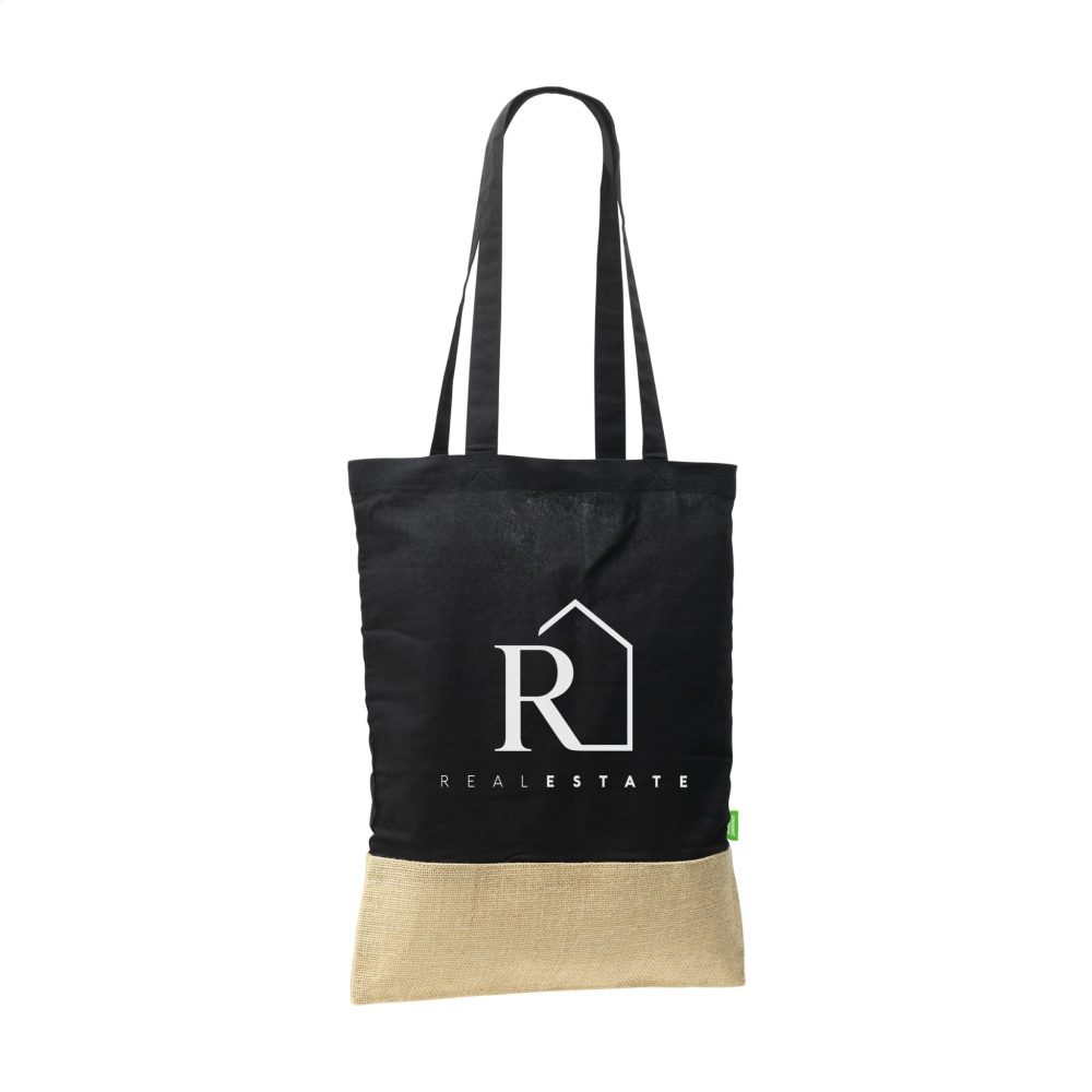 Logo trade reklaamkingituse pilt: Combi Organic Shopper kott (160 g/m²).