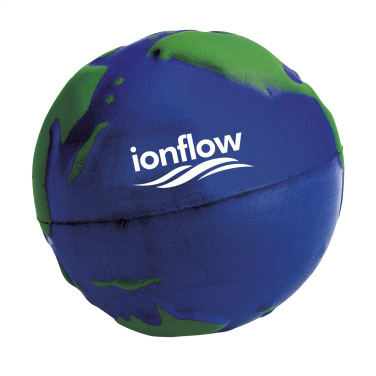 Logo trade reklaamkingi pilt: StressGlobe Ø 6,5 cm stressipall