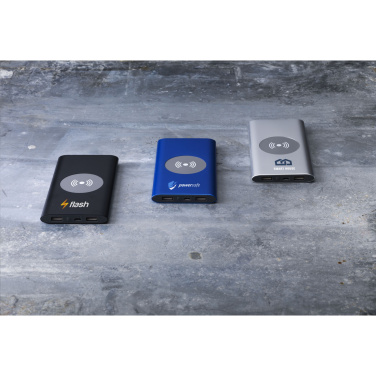 Logotrade reklaamtoote foto: Alumiiniumist 8000 traadita akupank