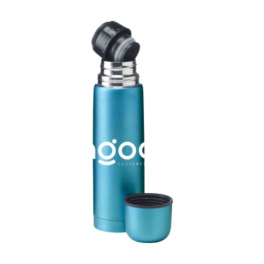 Logo trade reklaamtoote pilt: Frosted Bottle RCS Recycled Steel 500 ml termopudel