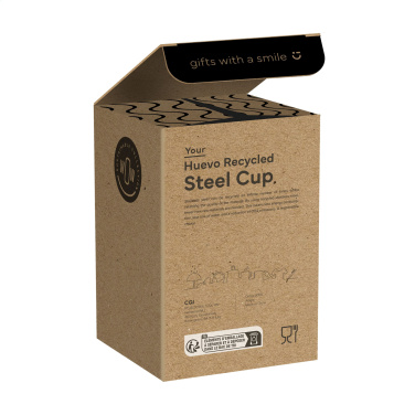 Logotrade meened pilt: Huevo RCS Recycled Steel Cup 350 ml termotass